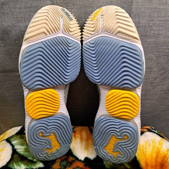 Nike LeBron XVI 16 "MLPS Minneapolis Lakers" Men's 14 Grey Blue White - Picture 6 of 12